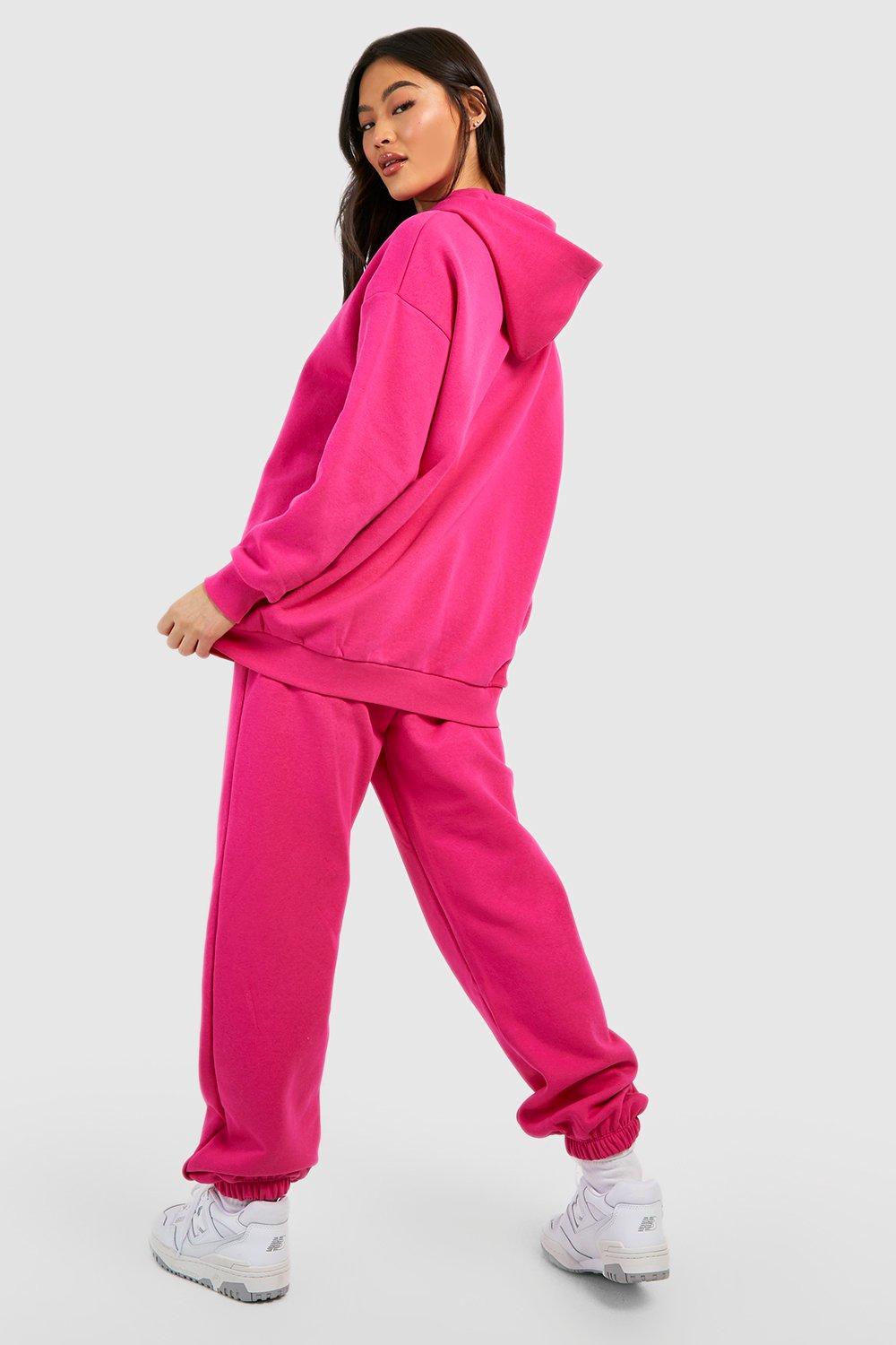 Hot pink tracksuit online womens